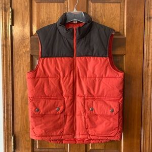 GAP Red and Black Men's Vest